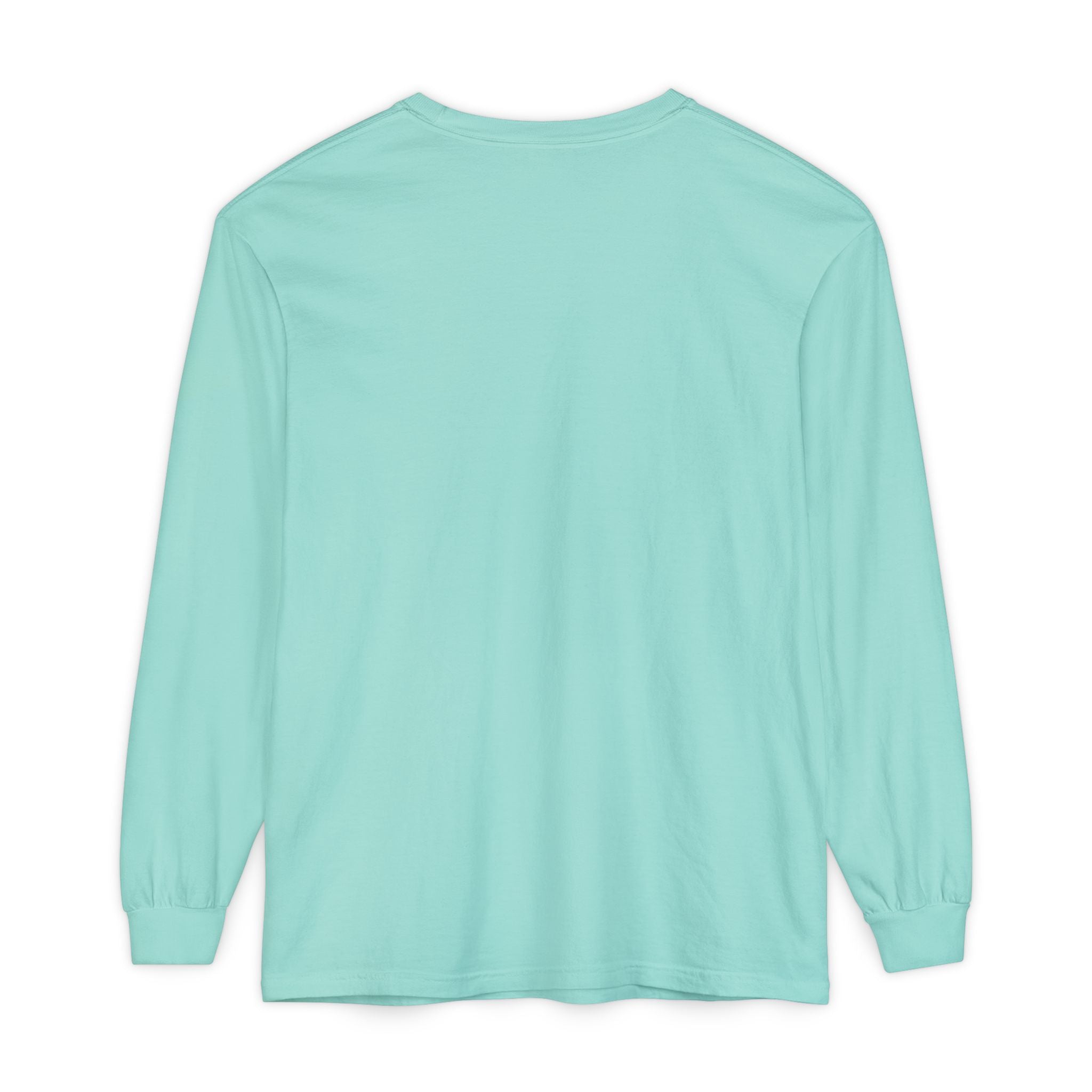Embroidered Floral Crest Long Sleeve T-Shirt