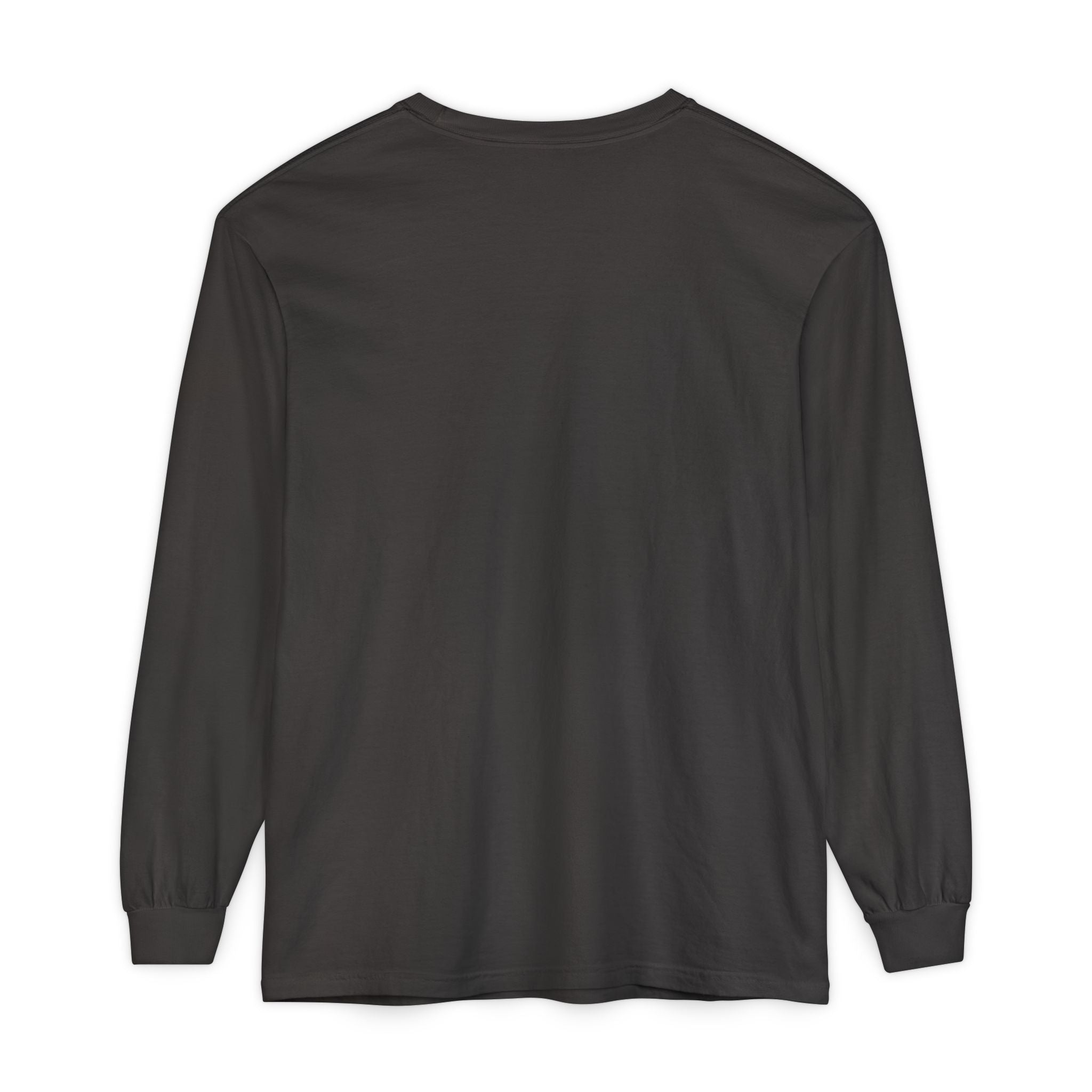 Embroidered Floral Crest Long Sleeve T-Shirt
