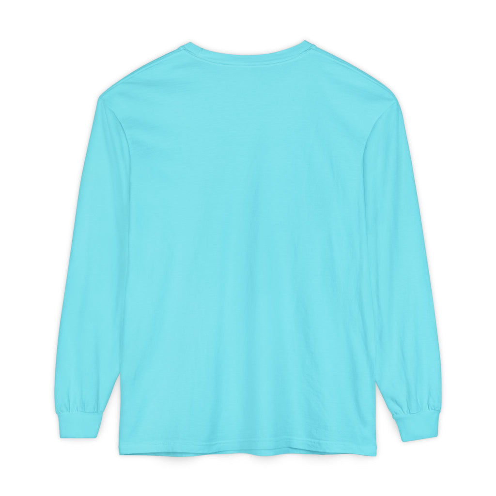 Embroidered Floral Crest Long Sleeve T-Shirt