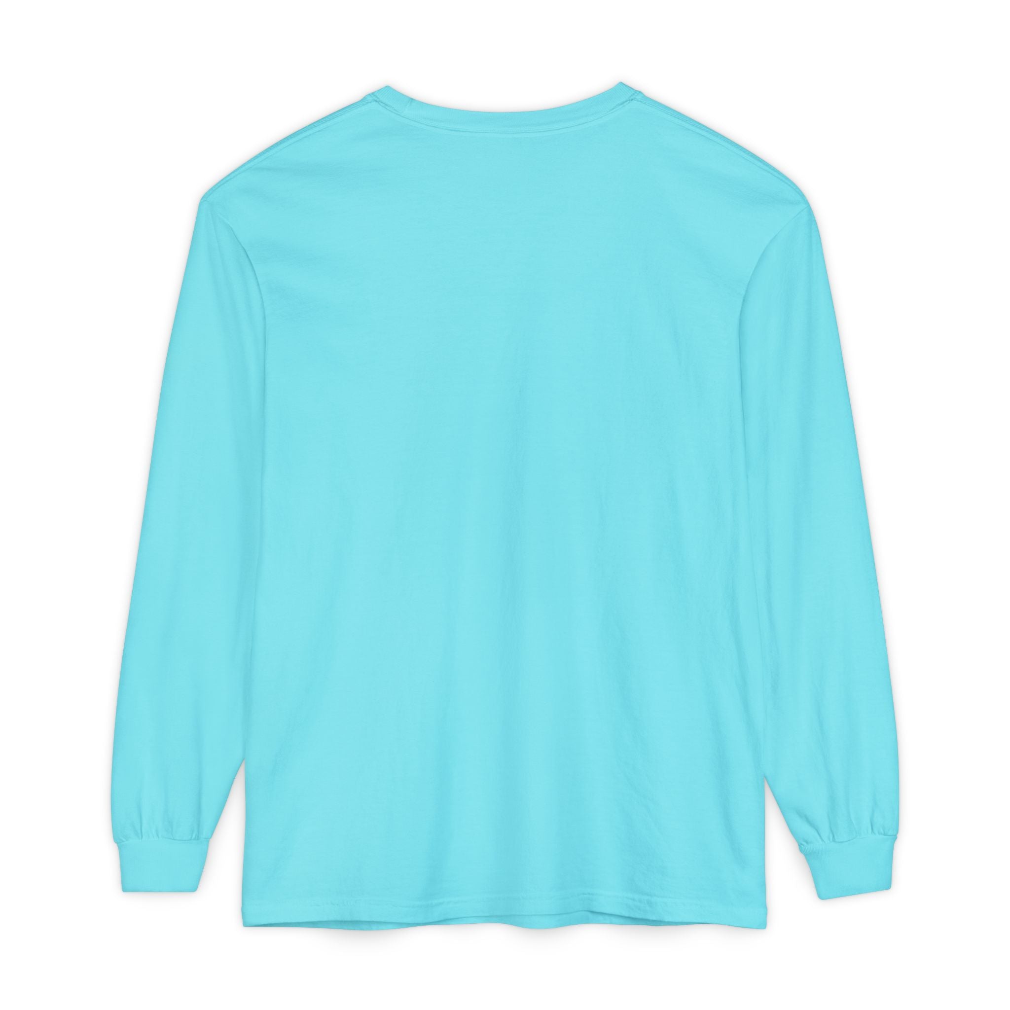Embroidered Floral Crest Long Sleeve T-Shirt