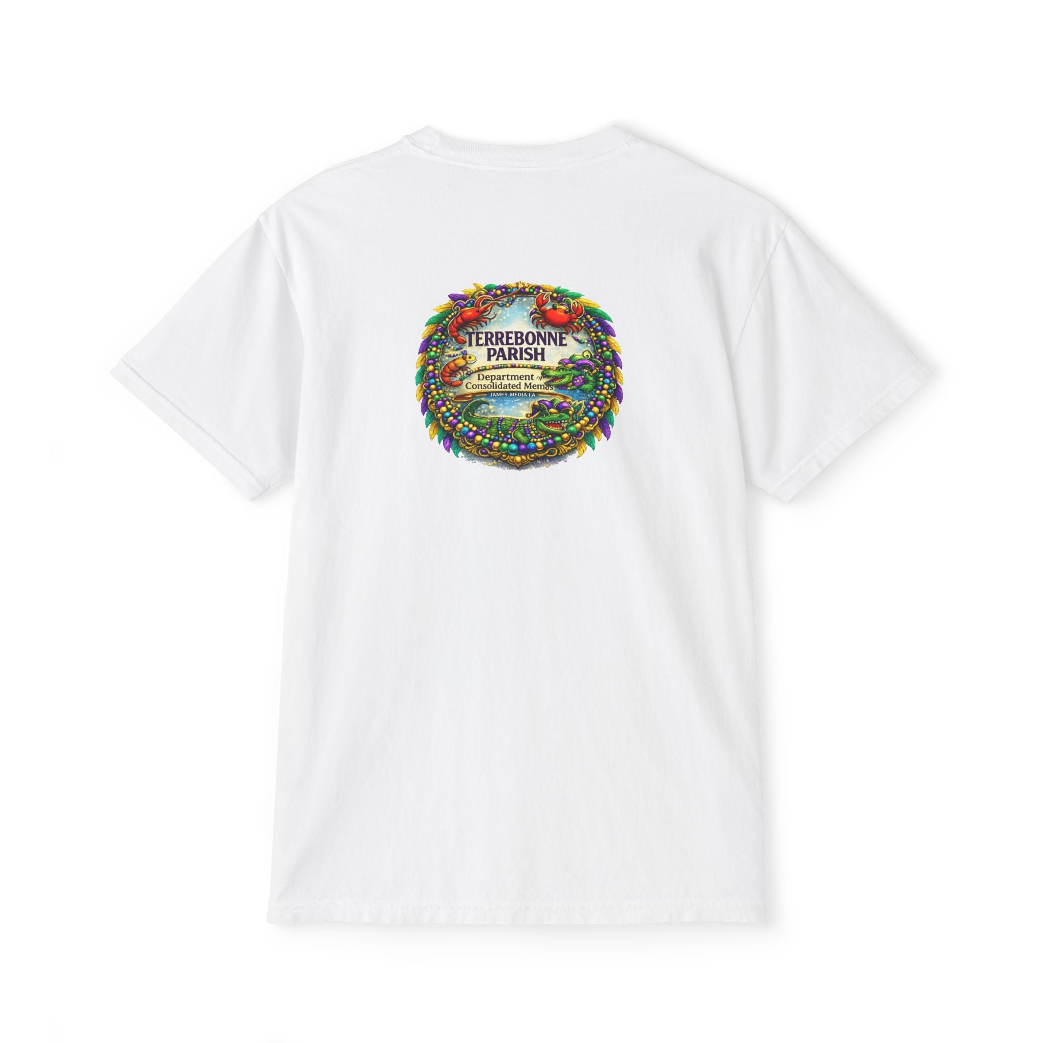 Pocket T-Shirt — Vintage Compass Graphic Pocket Tee