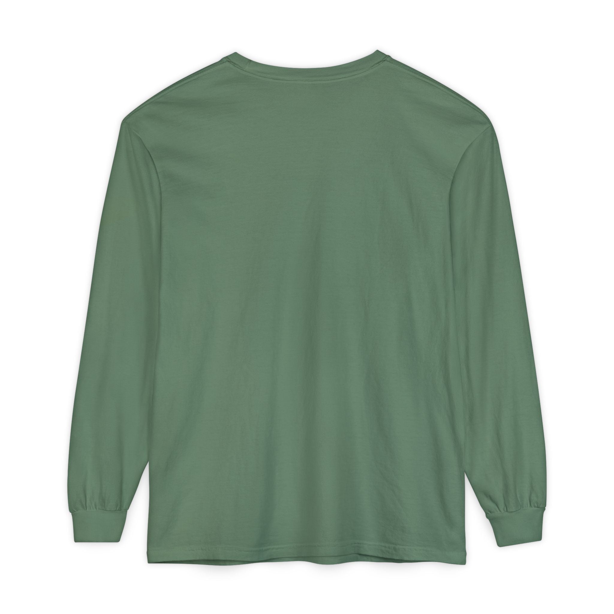 Embroidered Floral Crest Long Sleeve T-Shirt