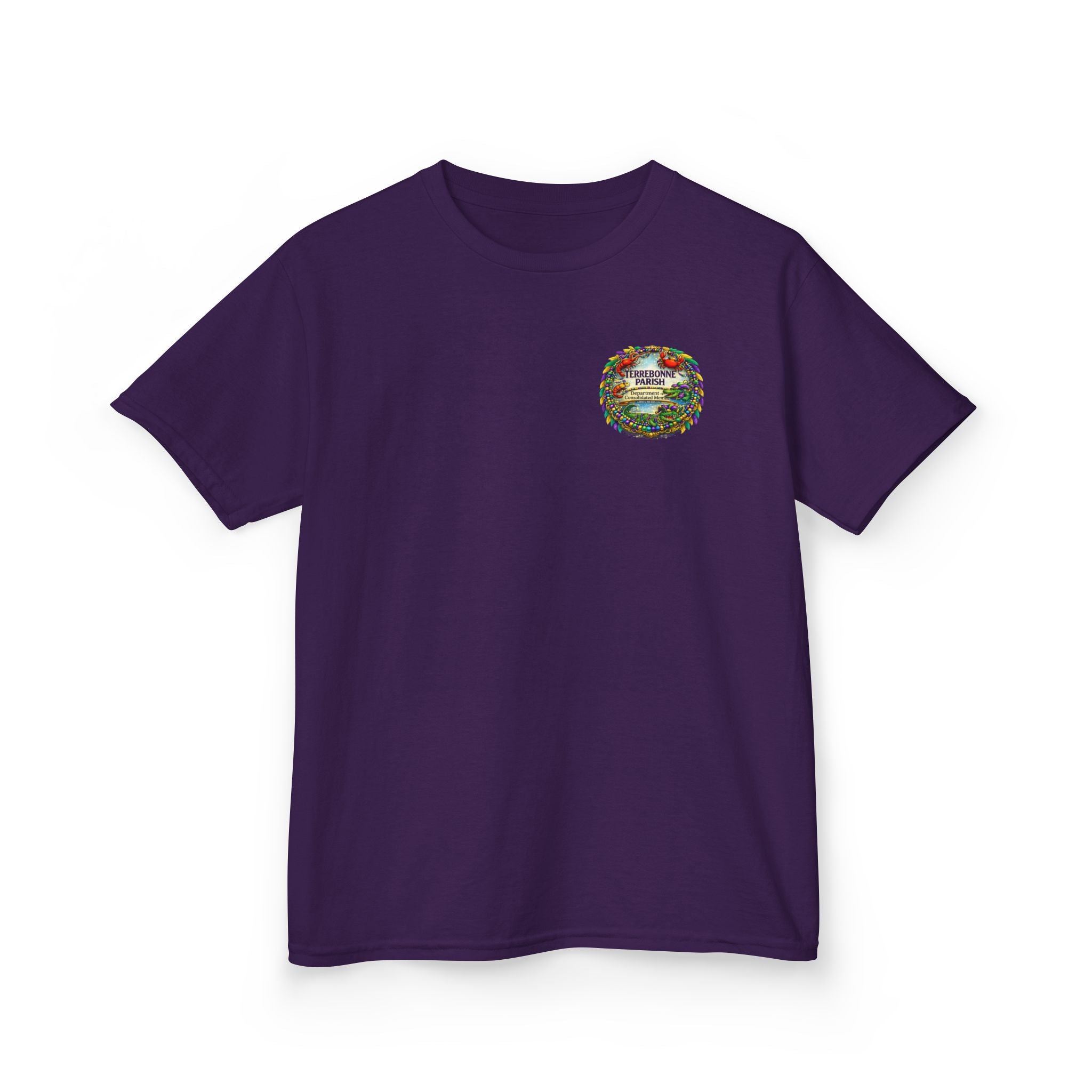 Kids Tee — Vintage Camper Adventure Patch Graphic