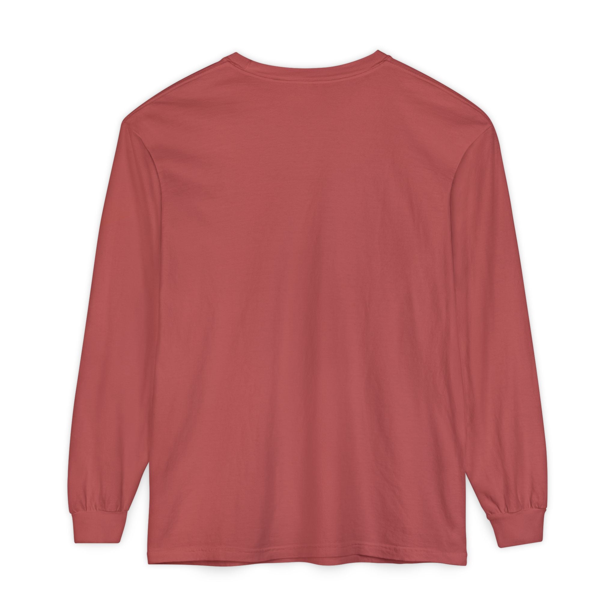 Embroidered Floral Crest Long Sleeve T-Shirt