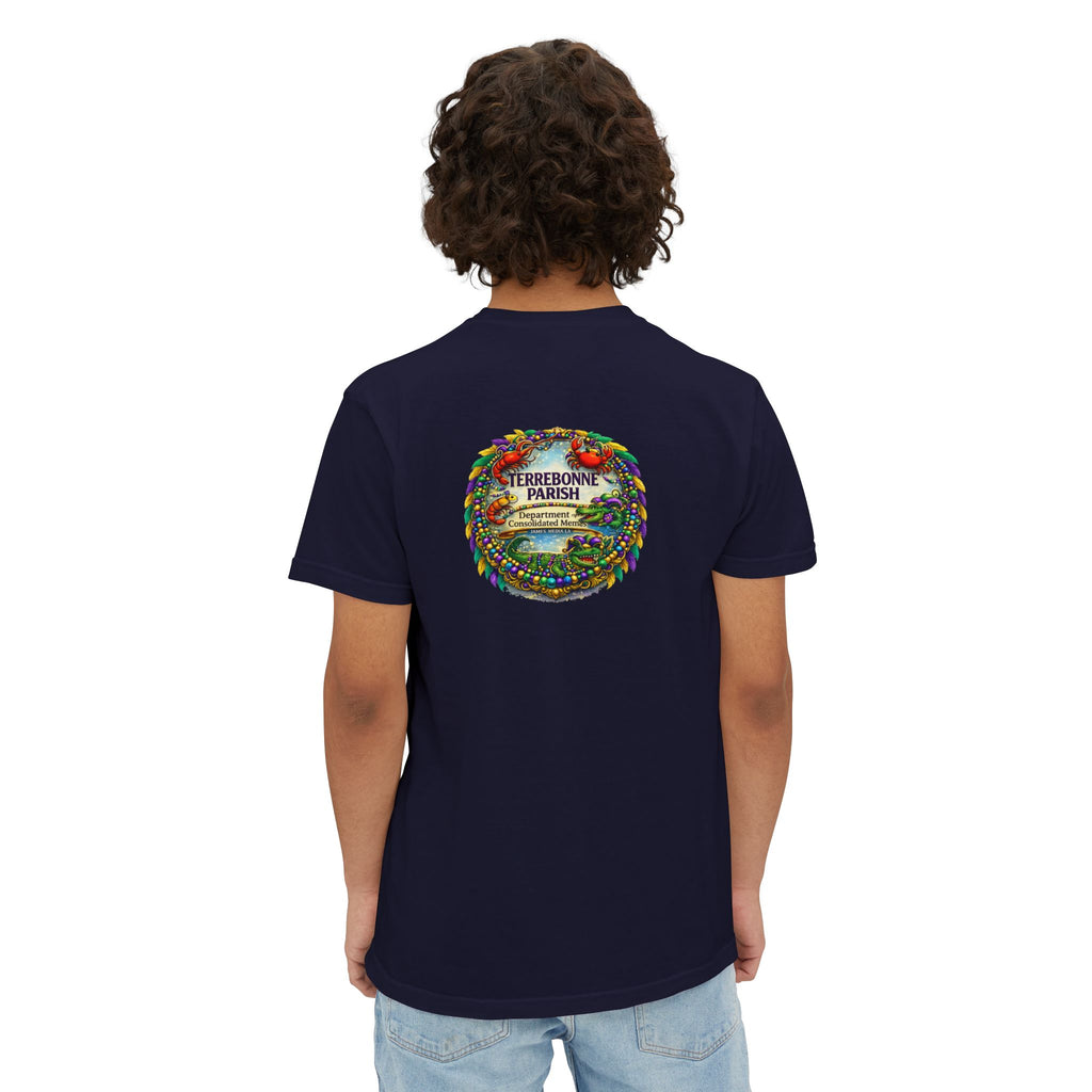 Pocket T-Shirt — Vintage Compass Graphic Pocket Tee