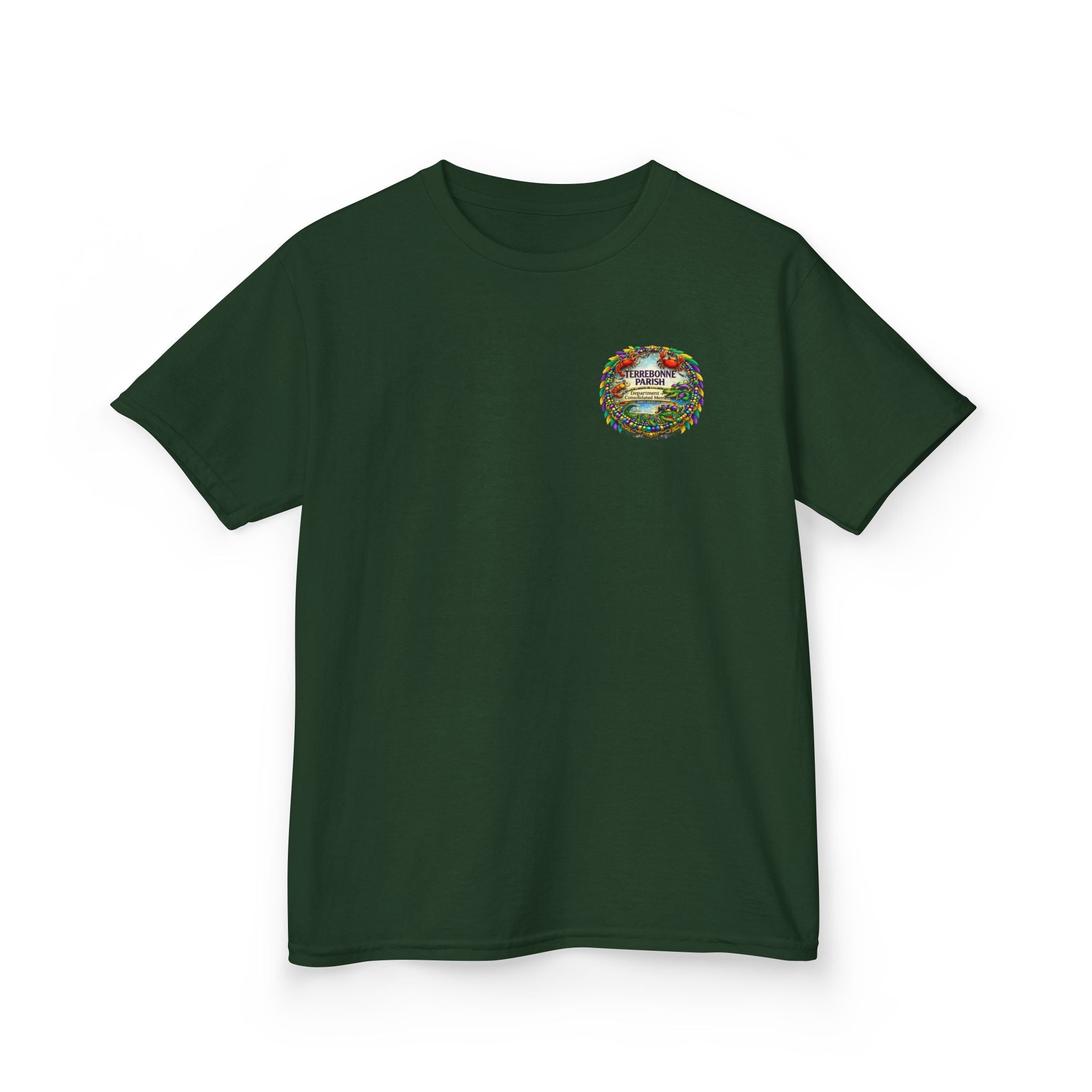 Kids Tee — Vintage Camper Adventure Patch Graphic