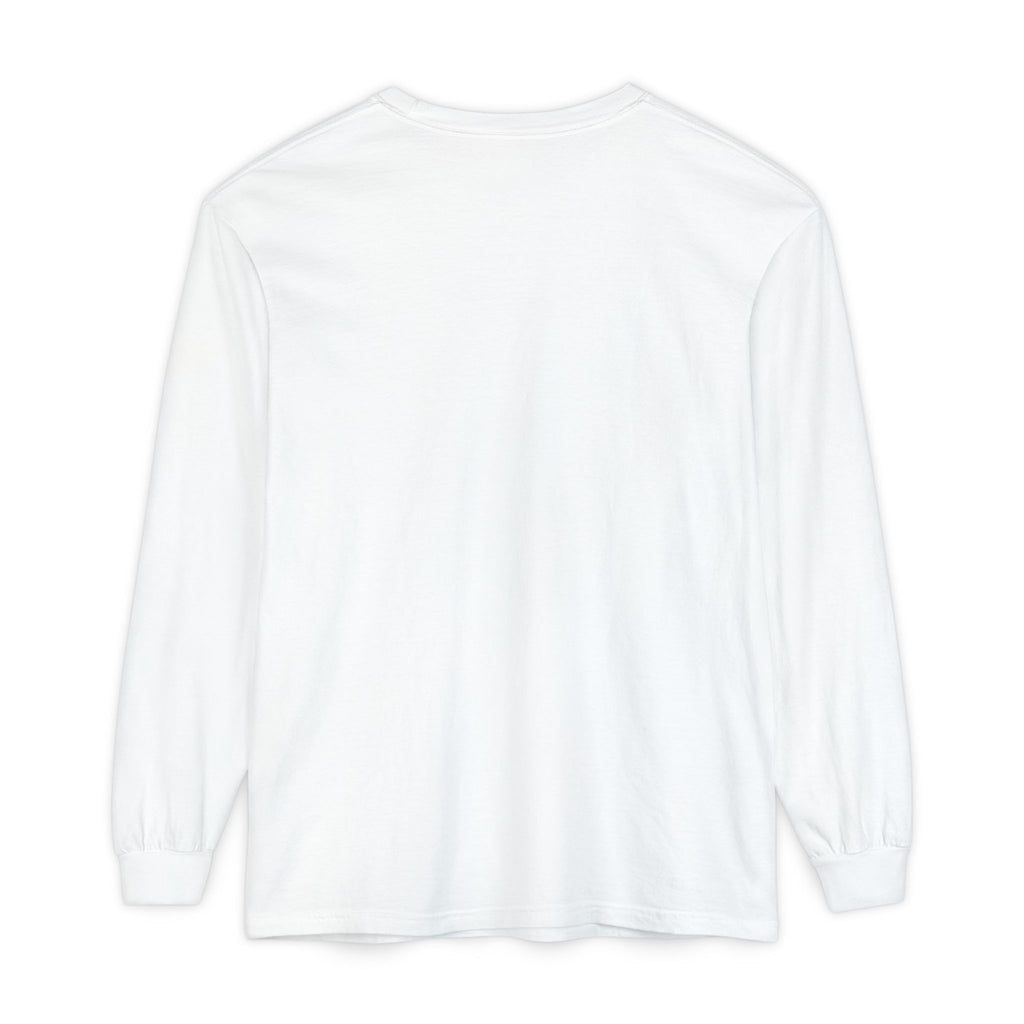 Embroidered Floral Crest Long Sleeve T-Shirt