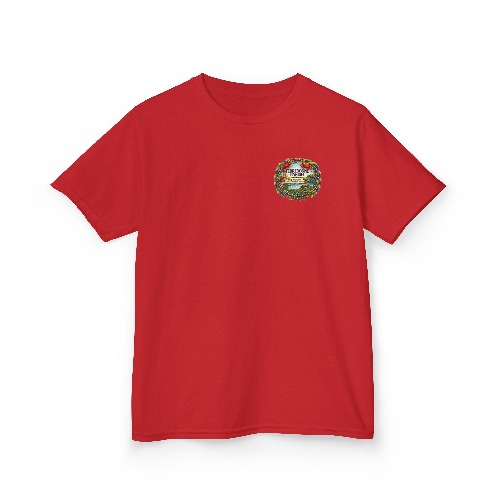 Kids Tee — Vintage Camper Adventure Patch Graphic