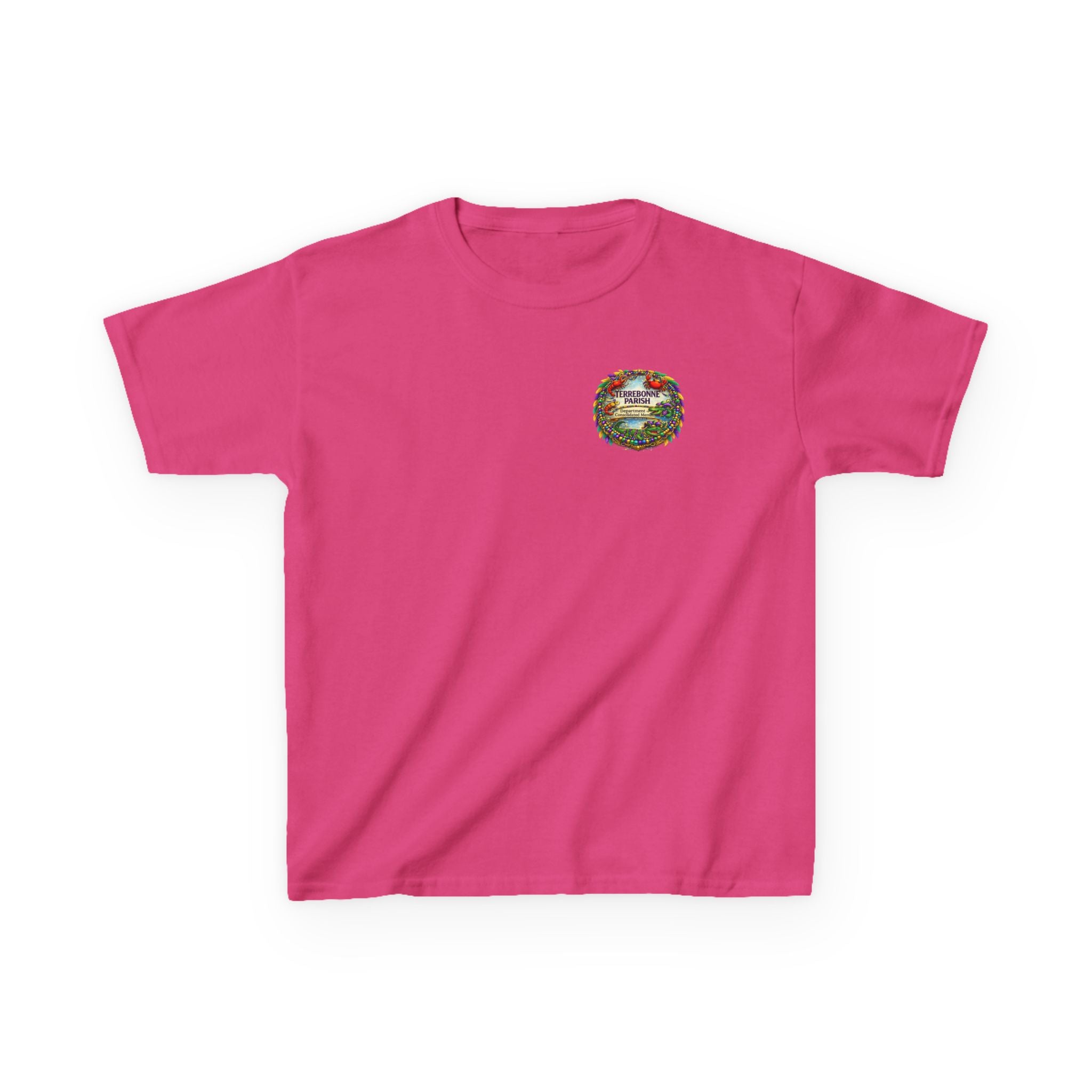 Kids Tee — Vintage Camper Adventure Patch Graphic