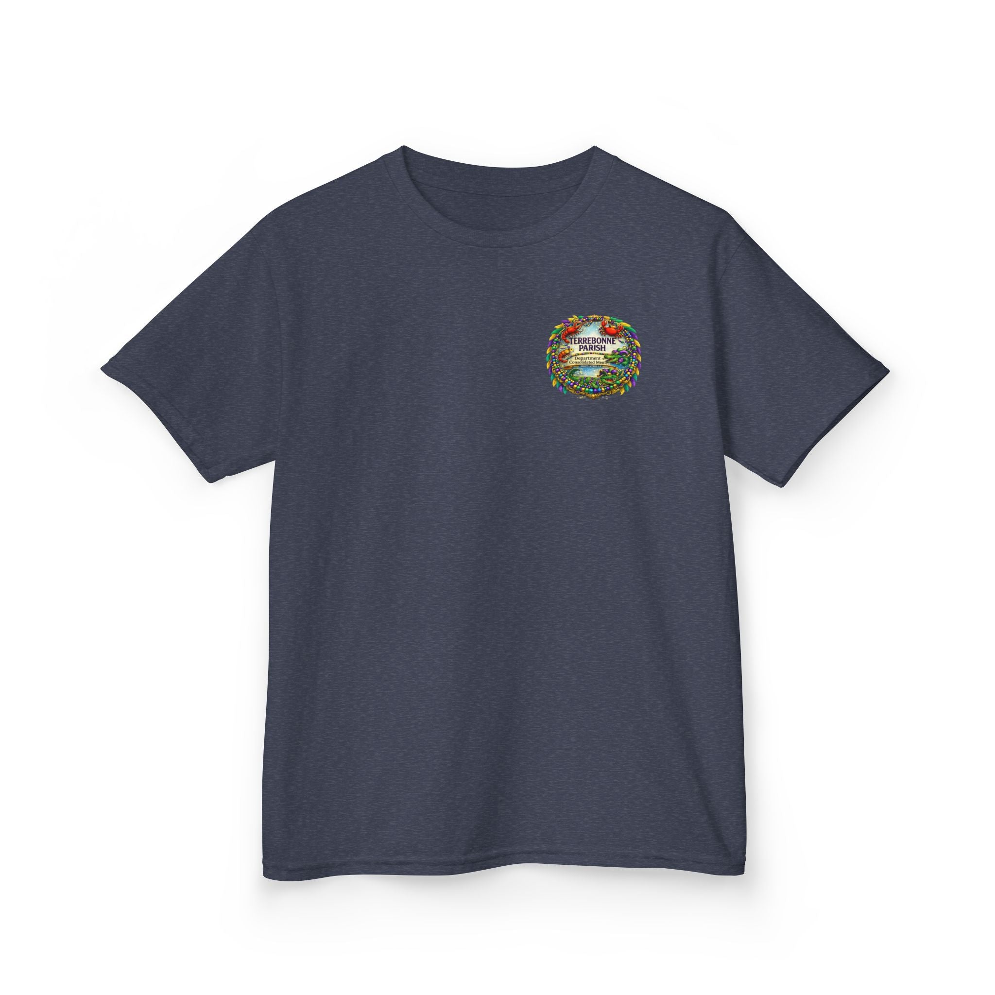 Kids Tee — Vintage Camper Adventure Patch Graphic