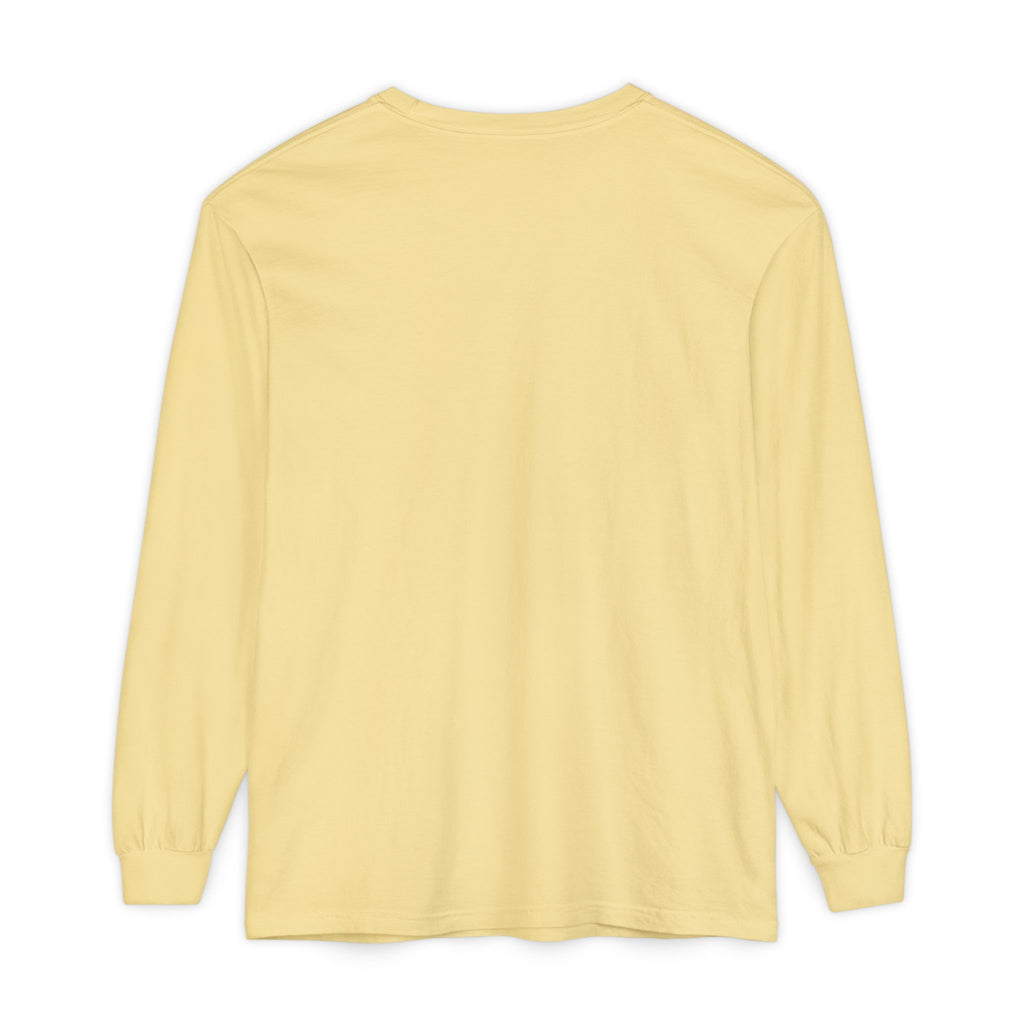 Embroidered Floral Crest Long Sleeve T-Shirt