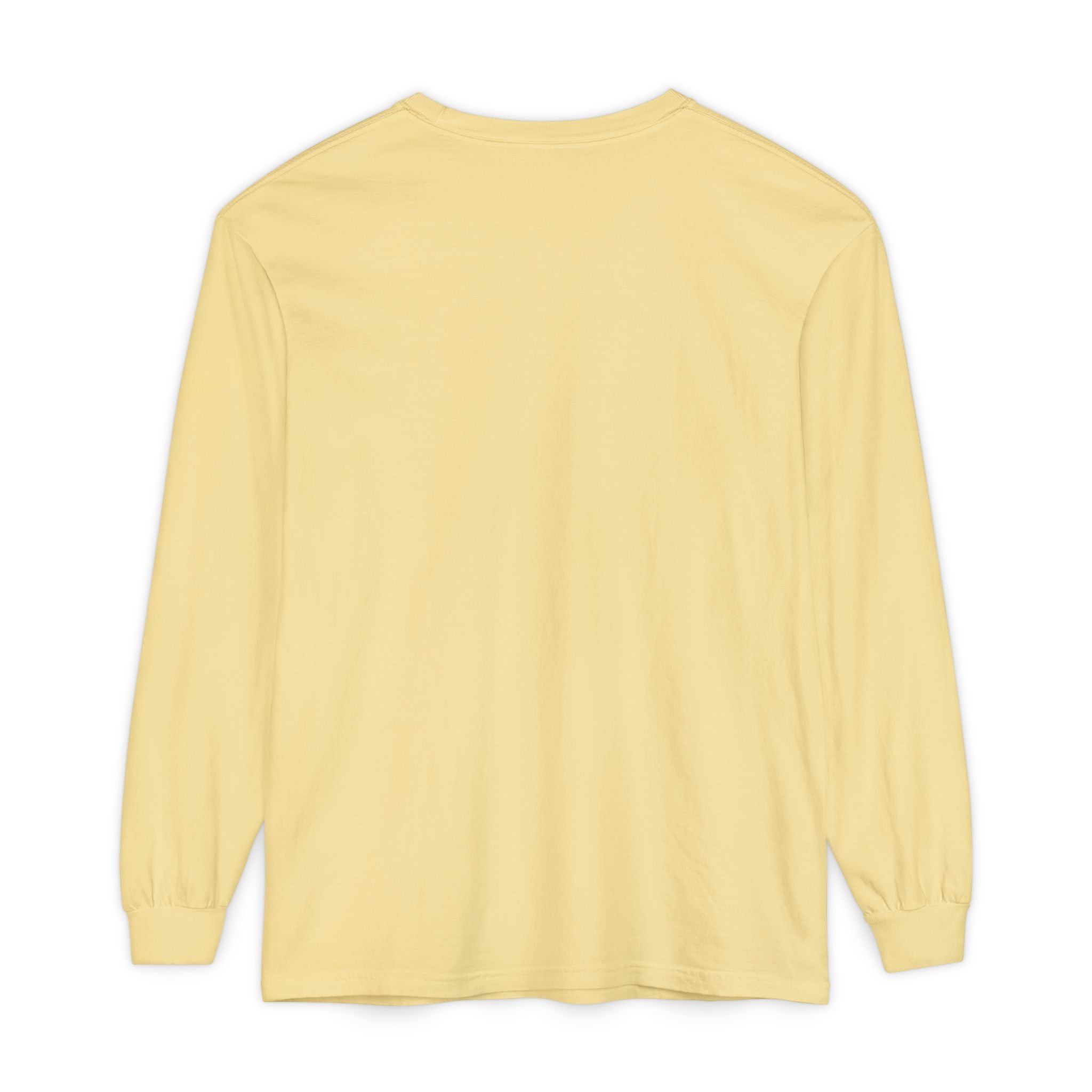 Embroidered Floral Crest Long Sleeve T-Shirt