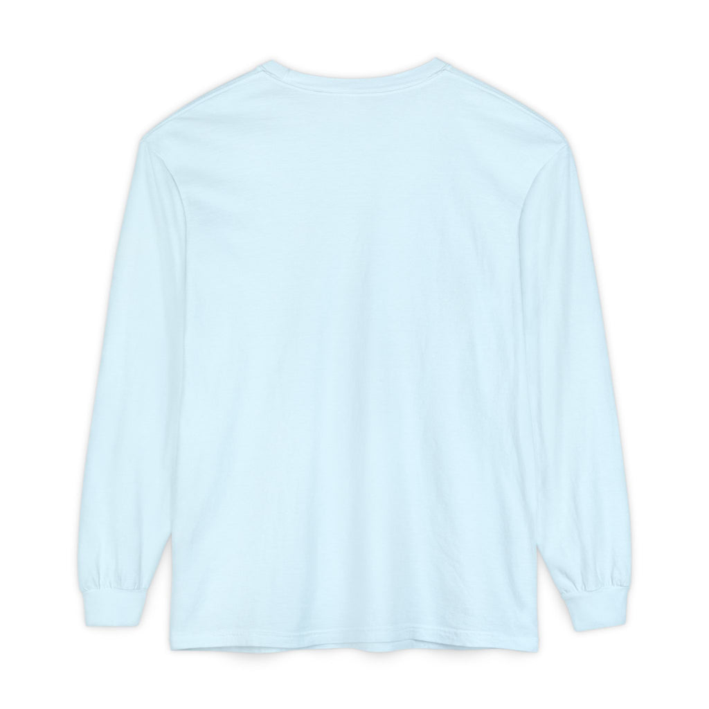Embroidered Floral Crest Long Sleeve T-Shirt