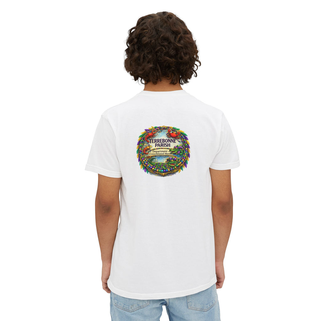 Pocket T-Shirt — Vintage Compass Graphic Pocket Tee
