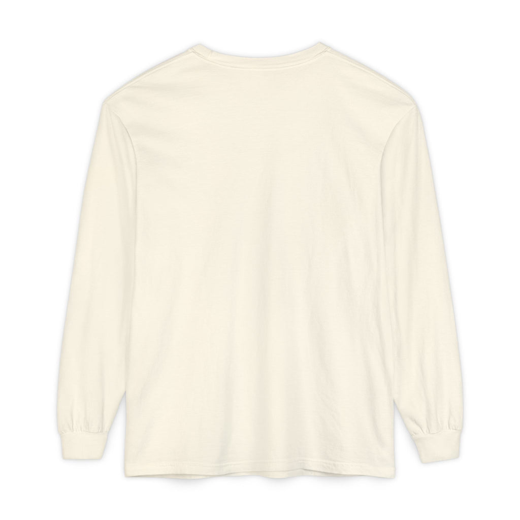 Embroidered Floral Crest Long Sleeve T-Shirt