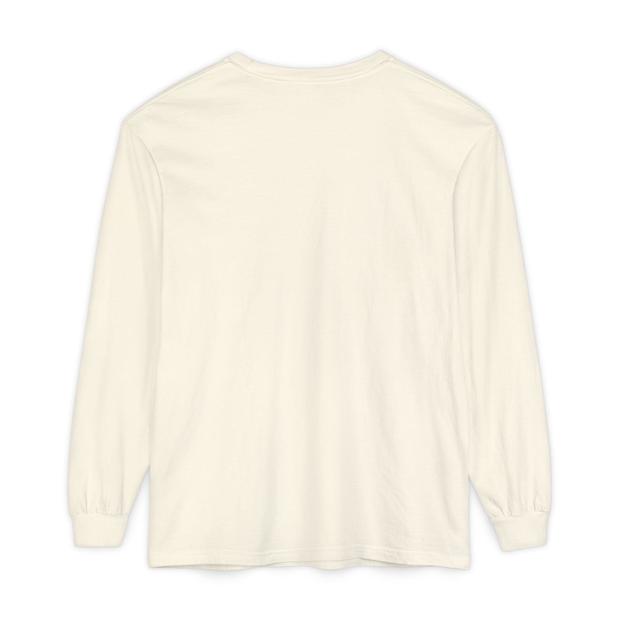 Embroidered Floral Crest Long Sleeve T-Shirt